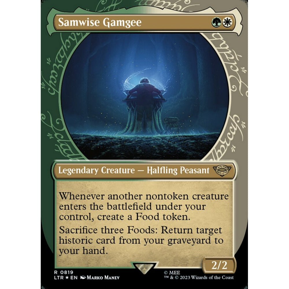 Samwise Gamgee, rare, 819, Magic the Gathering, The Lord of the Rings: Tales of Middle-earth