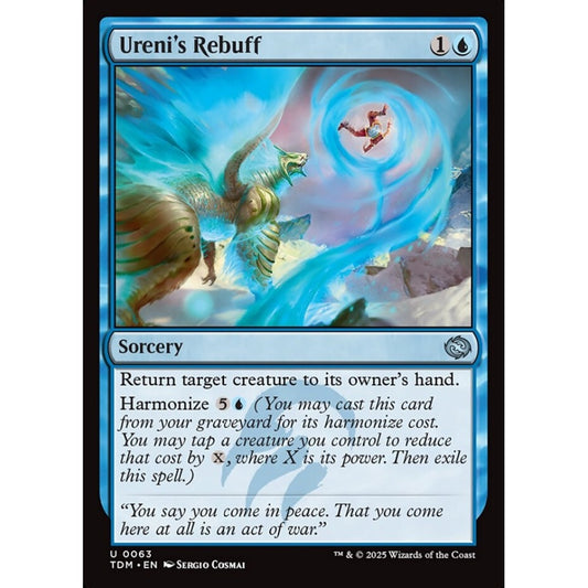 Ureni's Rebuff uncommon 63 Magic the Gathering Tarkir: Dragonstorm