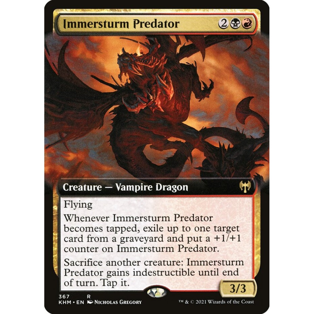 Immersturm Predator rare 367 Magic the Gathering Kaldheim