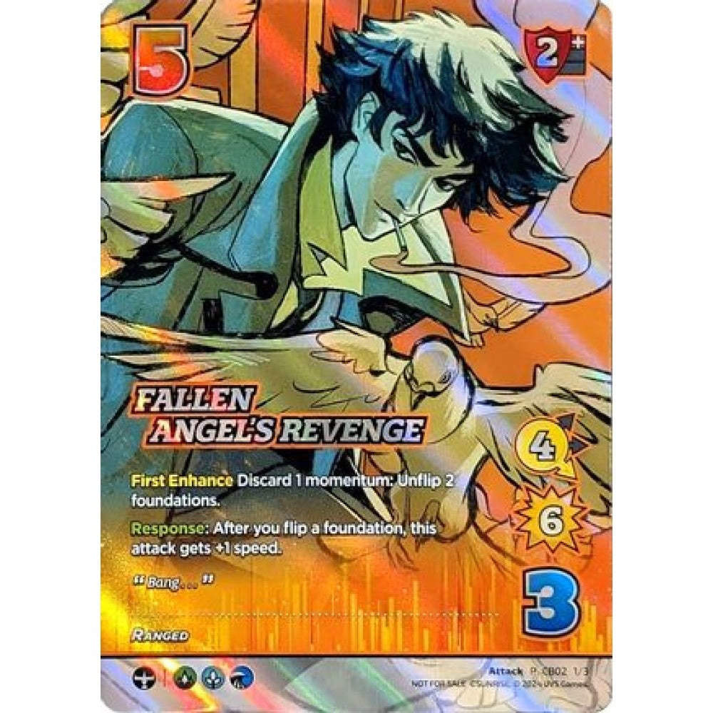 Fallen Angel's Revenge, 1/3, UR-ALT, UniVersus, Cowboy Bebop & Trigun Stampede