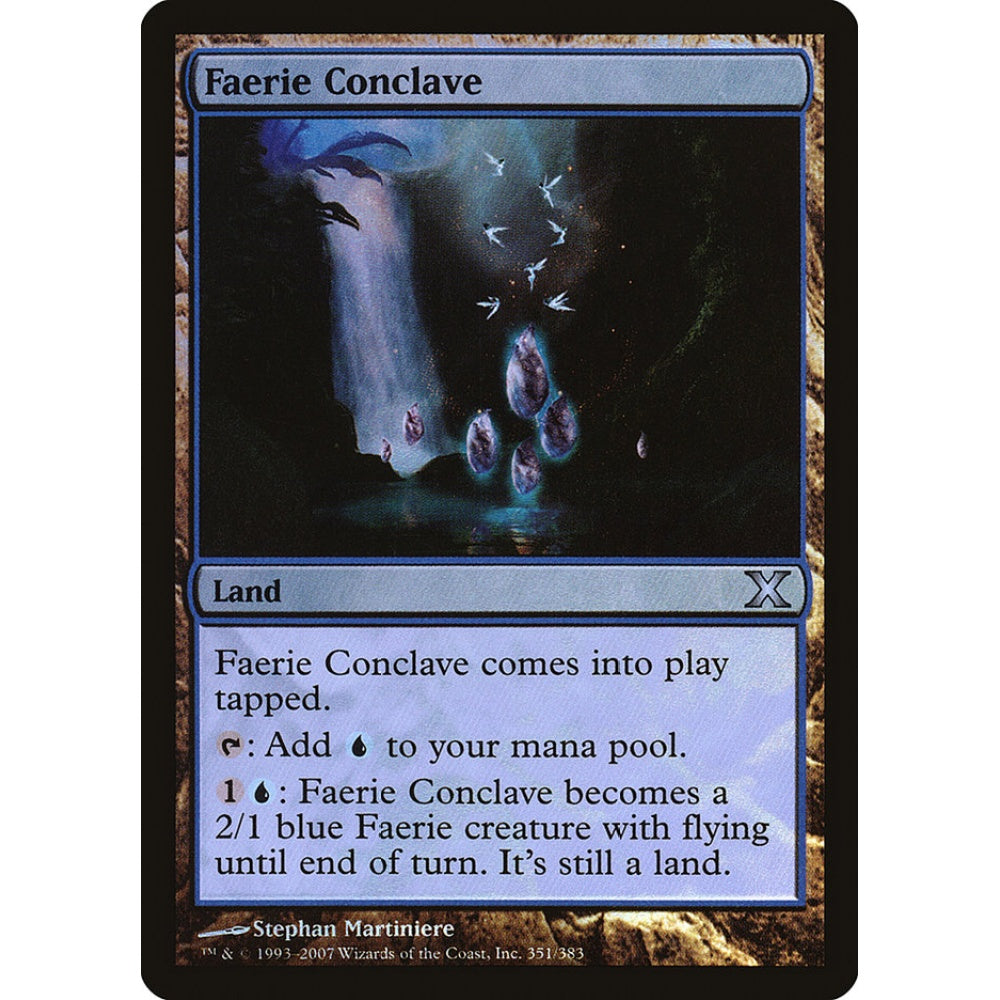 Faerie Conclave uncommon 351★ Magic the Gathering Tenth Edition