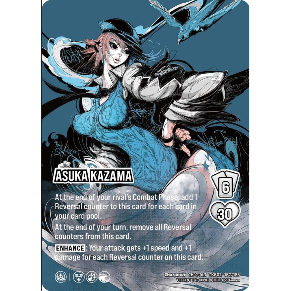 Asuka Kazama 187/185 TK802 Universus Tekken 8 Character CH-ALT