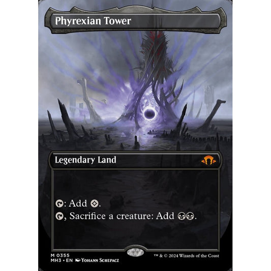 Phyrexian Tower, 355, mythic, Magic: The Gathering, Modern Horizons 3