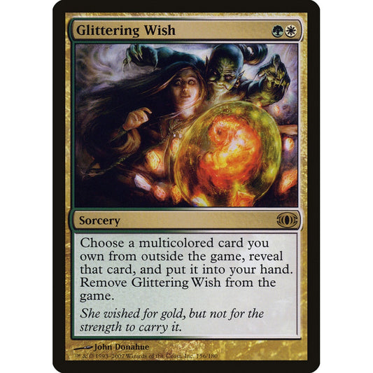Glittering Wish rare 156 Magic the Gathering Future Sight