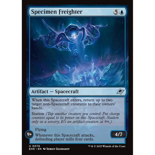 Specimen Freighter uncommon 76 Magic the Gathering Edge of Eternities