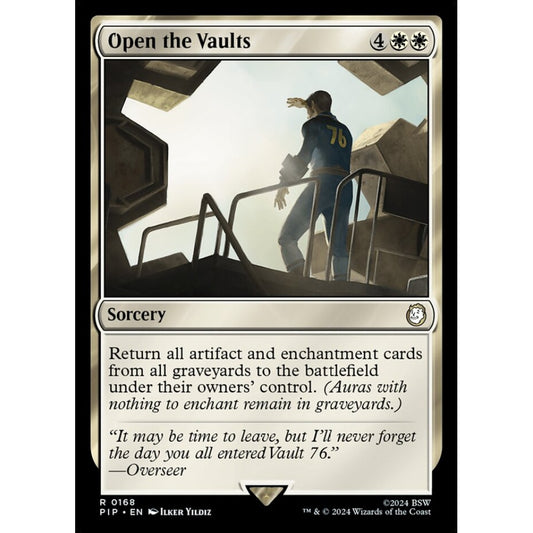 Open the Vaults rare 168 Magic the Gathering Fallout