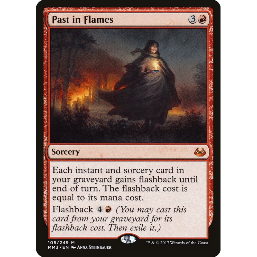 Past in Flames mythic 105 Magic the Gathering Modern Masters 2017