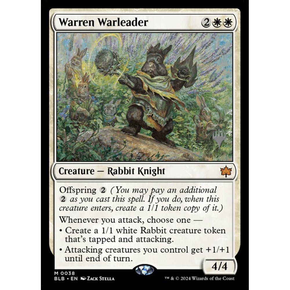 Warren Warleader (M 38p PBLB Foil)