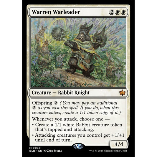 Warren Warleader (M 38p PBLB Foil)