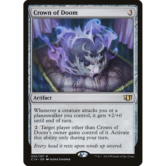 Crown of Doom rare 55 Magic the Gathering Commander 2014