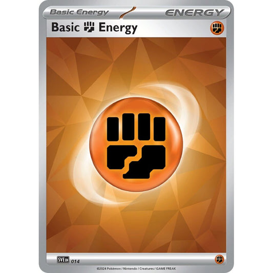 Basic Fighting Energy Fixed 14 Pokemon Card Game Scarlet & Violet Energy