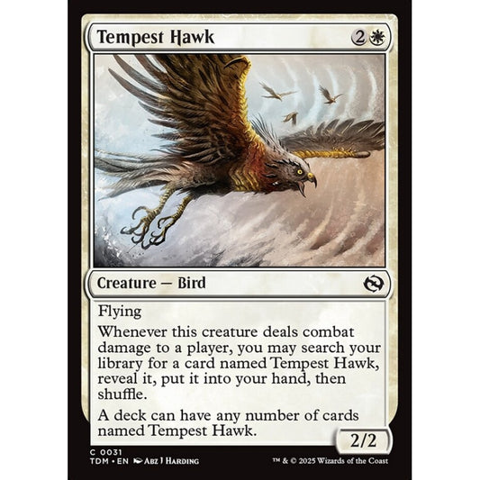 Tempest Hawk common 31 Magic the Gathering Tarkir: Dragonstorm