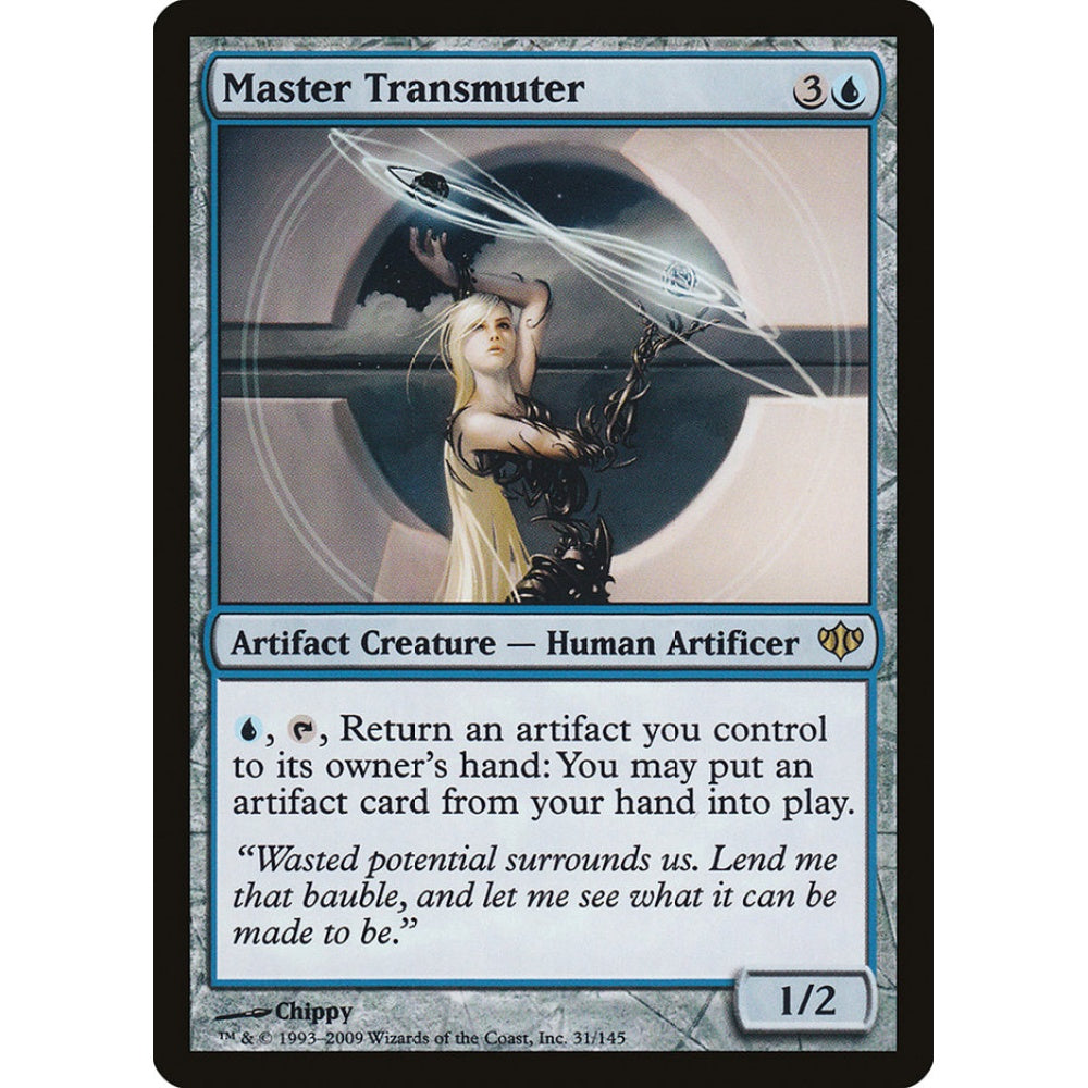 Master Transmuter rare 31 Magic the Gathering Conflux