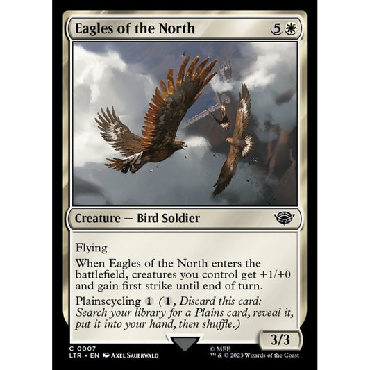 Eagles of the North, common, 7, Magic the Gathering, The Lord of the Rings: Tales of Middle-earth