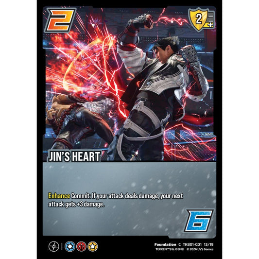 Jin's Karate Training, 14/19, TK801-CD1, Universus, TEKKEN 8 Clash Decks, Foundation, C