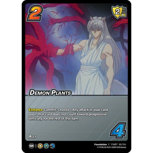 Demon Plants, 69/154, C, UniVersus, Yu Yu Hakusho: Dark Tournament
