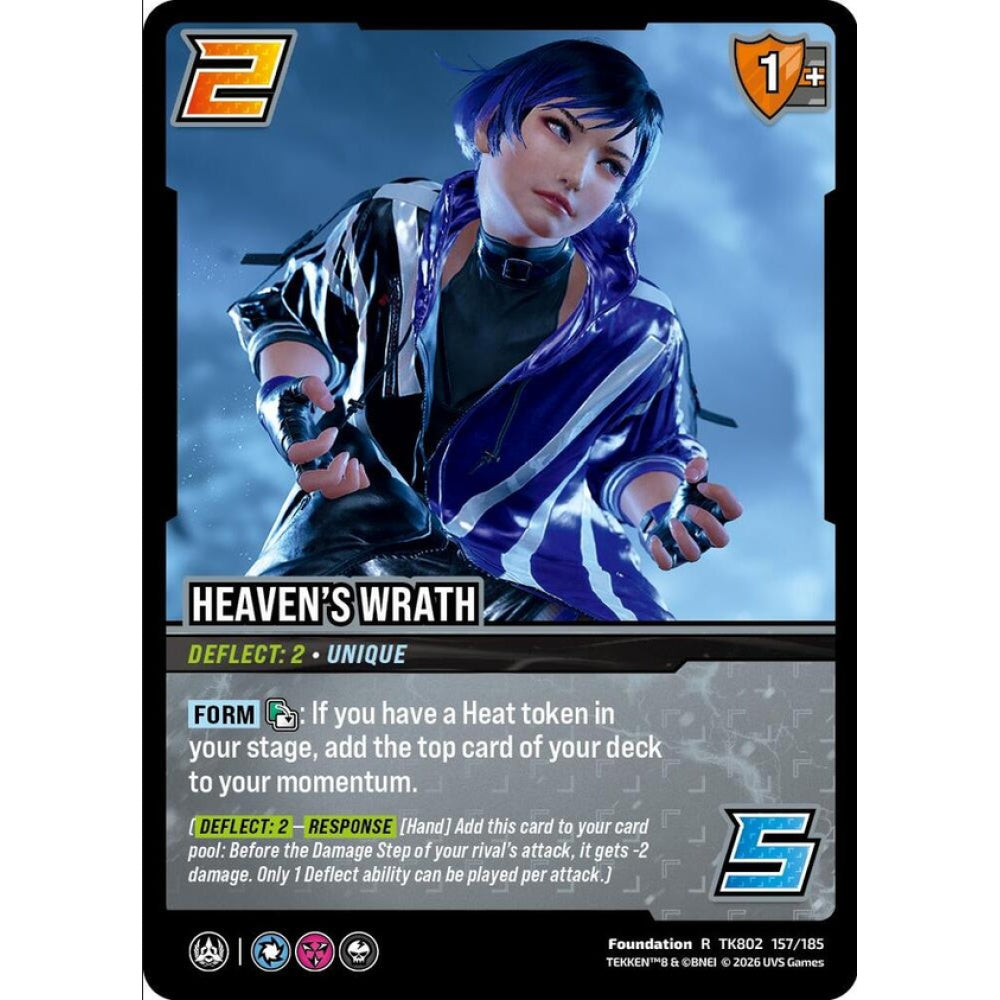 Heaven's Wrath 157/185 TK802 Universus Tekken 8 Foundation R