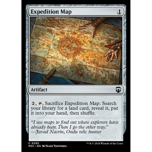 Expedition Map, 292, common, Magic: The Gathering, Modern Horizons 3
