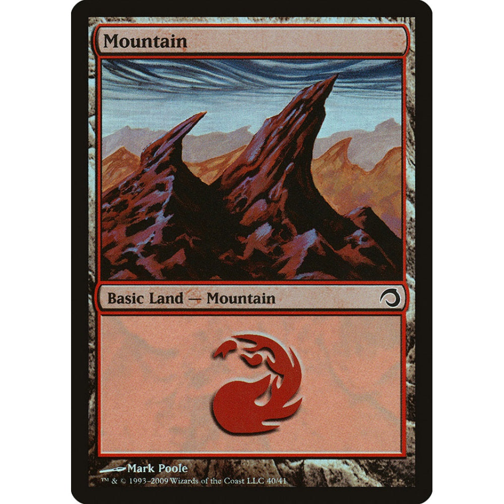 Mountain common 40 Magic the Gathering Premium Deck Series: Slivers