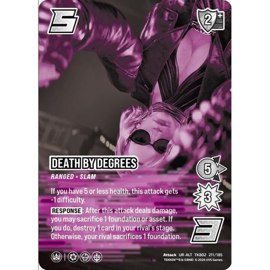 Death by Degrees 211/185 TK802 Universus Tekken 8 Attack UR-ALT