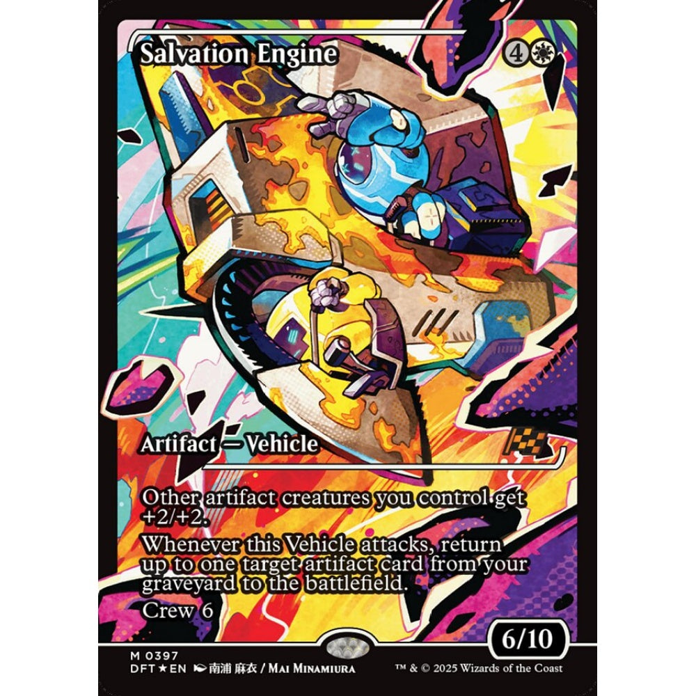 Salvation Engine, 397, mythic, Magic: The Gathering, Aetherdrift