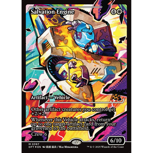 Salvation Engine, 397, mythic, Magic: The Gathering, Aetherdrift