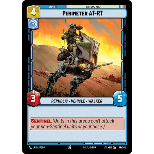 Perimeter AT-RT, C, JTL 068), Star Wars Unlimited