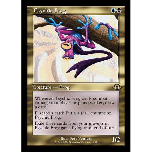 Psychic Frog, 433, rare, Magic: The Gathering, Modern Horizons 3