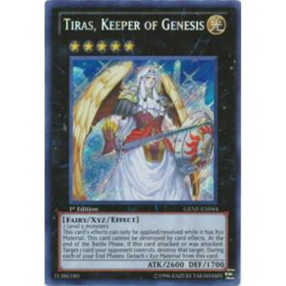 Tiras, Keeper of Genesis GENF-EN044 Secret Yu-Gi-Oh Generation Force