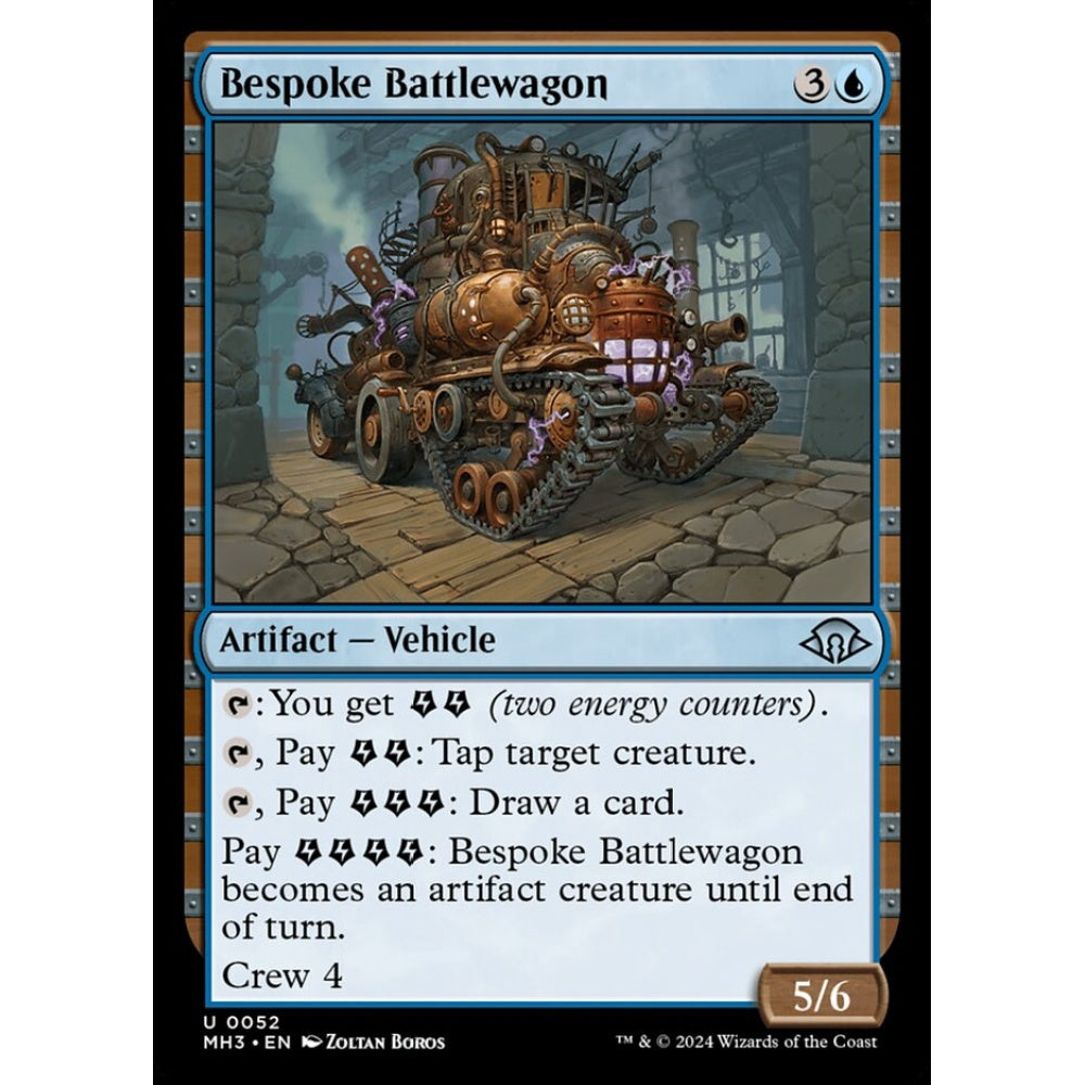 Bespoke Battlewagon, 52, uncommon, Magic: The Gathering, Modern Horizons 3