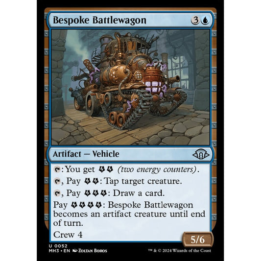 Bespoke Battlewagon, 52, uncommon, Magic: The Gathering, Modern Horizons 3
