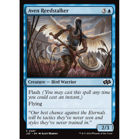 Aven Reedstalker, 287, common, Magic: The Gathering, Foundations Jumpstart
