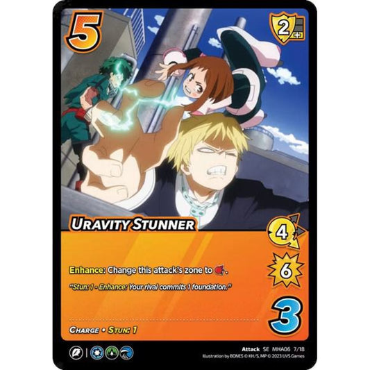 Uravity Stunner, 7/18, MHA06, Universus, MHA06 Jet Burn, nan