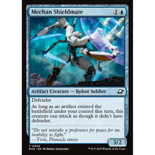 Mechan Shieldmate common 65 Magic the Gathering Edge of Eternities