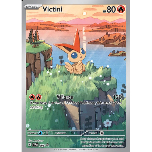 Victini Promo 208 Pokemon Card Game Scarlet & Violet Promos
