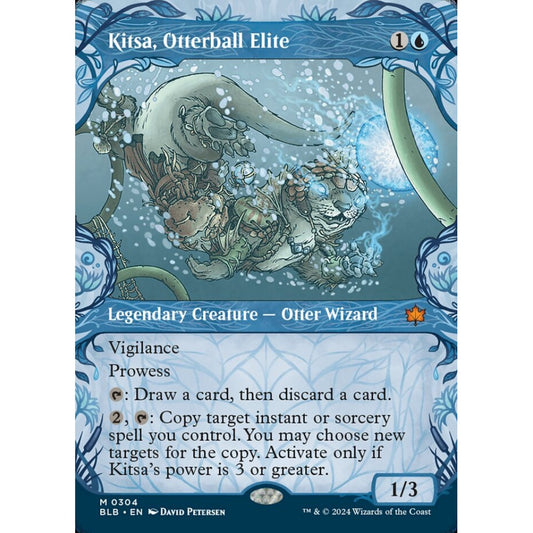 Kitsa, Otterball Elite, 304, mythic, Magic: The Gathering, Bloomburrow