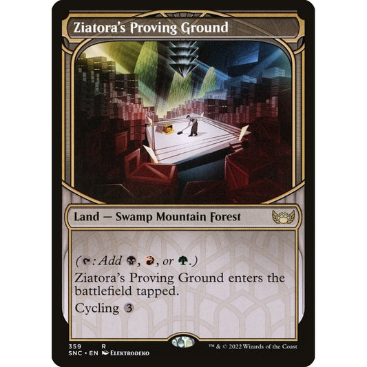 Ziatora's Proving Ground rare 359 Magic the Gathering Streets of New Capenna