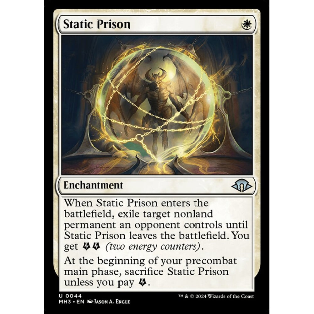 Static Prison, 44, uncommon, Magic: The Gathering, Modern Horizons 3