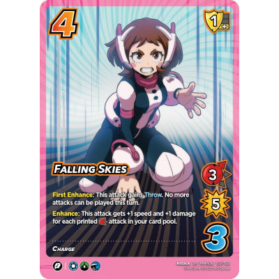 Falling Skies, 157/153, SR, UniVersus, MHA06 Jet Burn