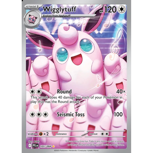 Wigglytuff Illustration Rare 105/094 Pokemon Card Game Phantasmal Flames