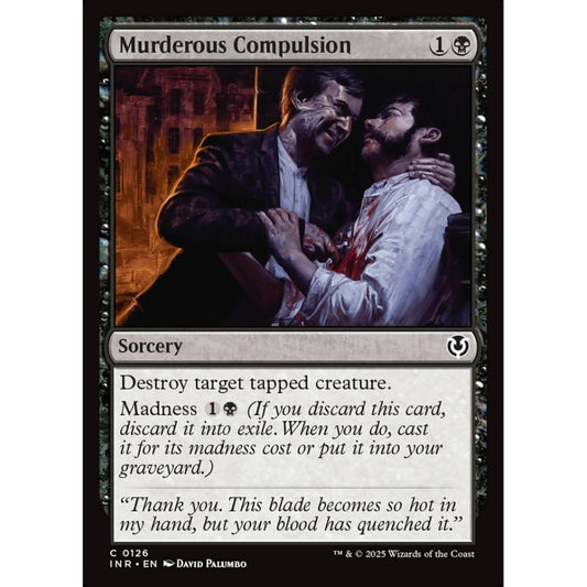 Murderous Compulsion, 126, common, Magic: The Gathering, Innistrad Remastered