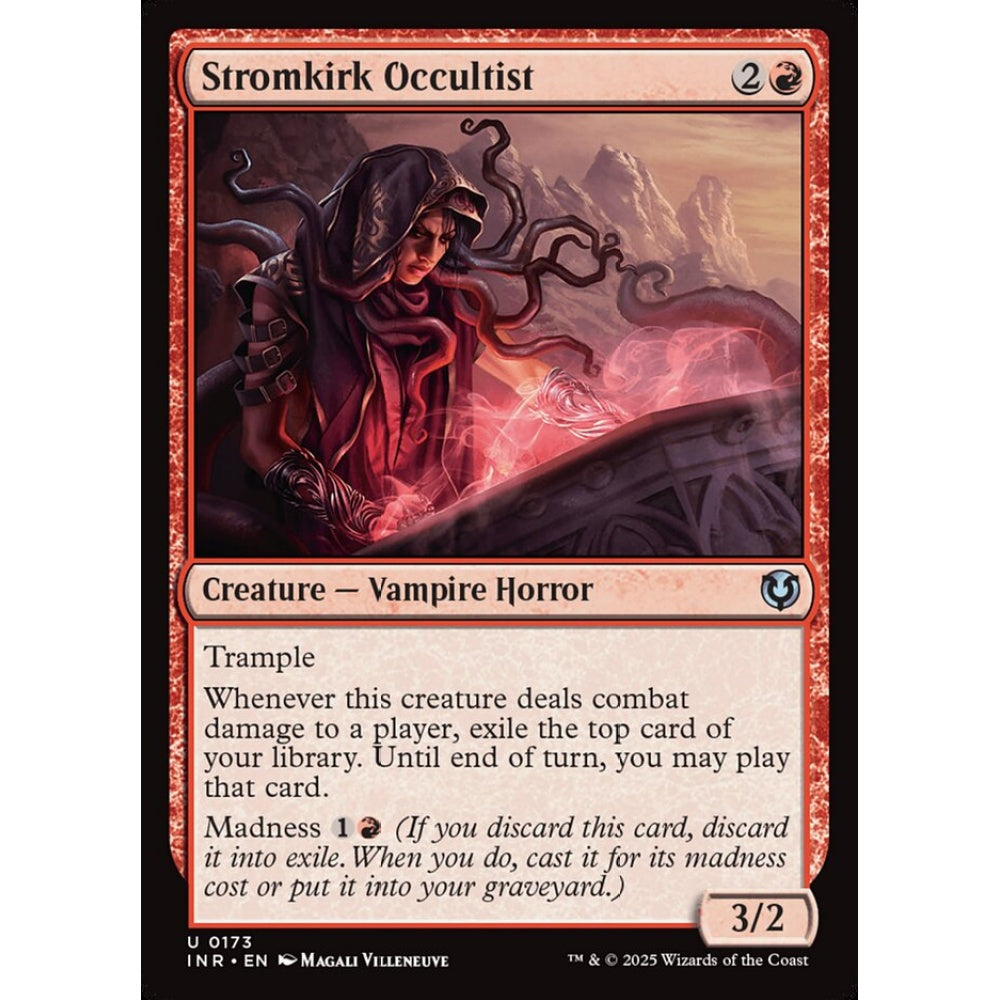 Stromkirk Occultist, 173, uncommon, Magic: The Gathering, Innistrad Remastered