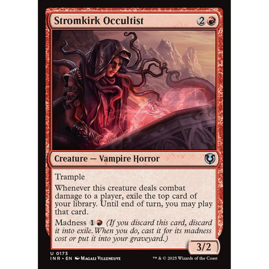 Stromkirk Occultist, 173, uncommon, Magic: The Gathering, Innistrad Remastered