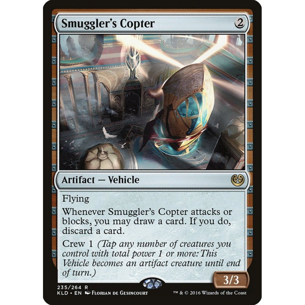 Smuggler's Copter rare 235 Magic the Gathering Kaladesh