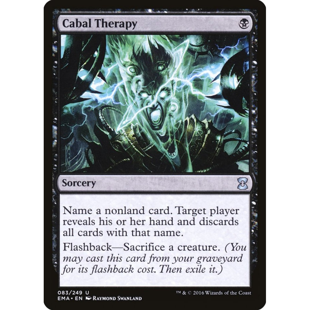 Cabal Therapy uncommon 83 Magic the Gathering Eternal Masters