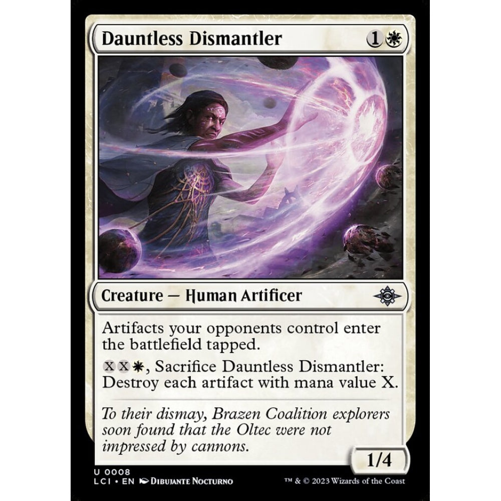 Dauntless Dismantler uncommon 8 Magic the Gathering The Lost Caverns of Ixalan