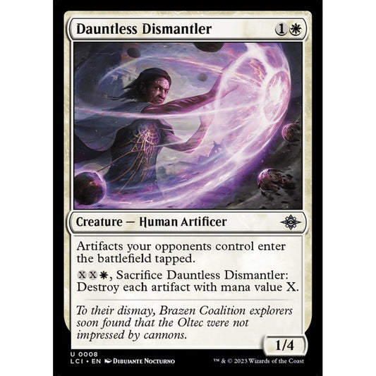 Dauntless Dismantler uncommon 8 Magic the Gathering The Lost Caverns of Ixalan