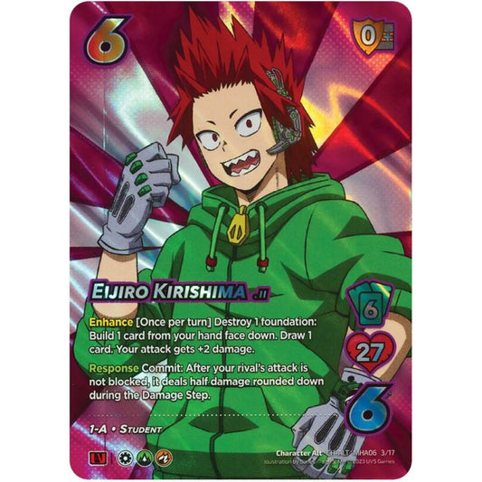 Eijiro Kirishima, 3/17, MHA06, Universus, MHA06 Jet Burn, nan