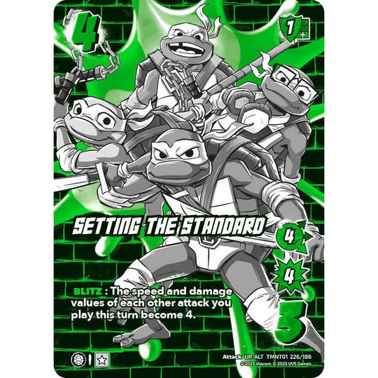 Setting the Standard 226/186 TMNT01 Universus Teenage Mutant Ninja Turtles Attack UR-ALT