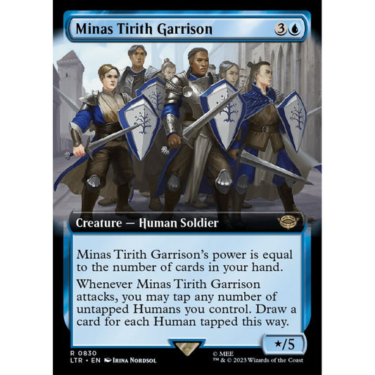 Minas Tirith Garrison, rare, 830, Magic the Gathering, The Lord of the Rings: Tales of Middle-earth